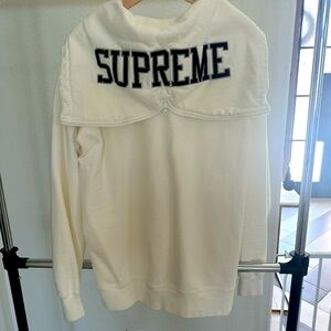 Supreme collegiate mens zip up hoodie